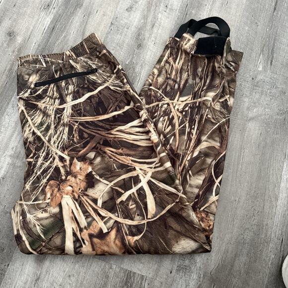 Cabelas RealTree Advantage Max-4 Camo Fleece Stirrups Hunting Pants Mens 2XL Reg - Picture 5 of 7